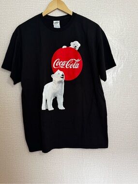 Delta Pro Weight Graphic Coca-Cola Dog T-Shirt Size Large